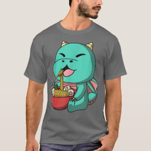 Kawaii Anime Dragon Asian Noodles Japans Ramen T-shirt