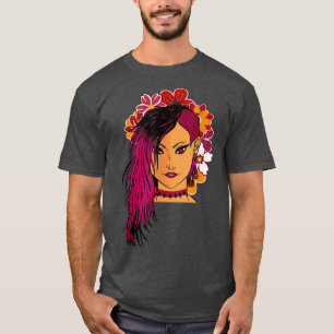 Kawaii Anime fairy florale emo gothic T-shirt