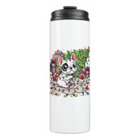 Kawaii Anime Frenchie Kerst Funny Dog