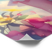 Kawaii Anime Girl Poster (Hoek)