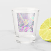 Kawaii Anime Girl Shot Glass Shot Glas (Achterkant)