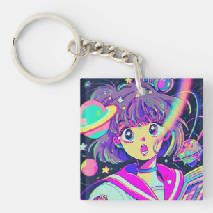 Kawaii Anime Girl Sleutelhanger
