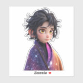Kawaii Anime Girl Sticker | Schattigee galaxy esth (Vel)