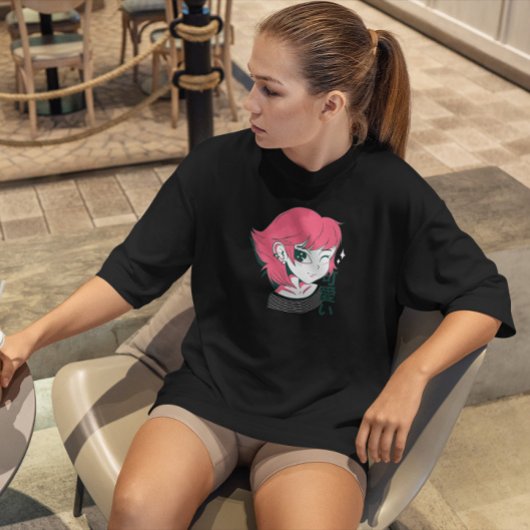 Kawaii Anime Girl T-shirt