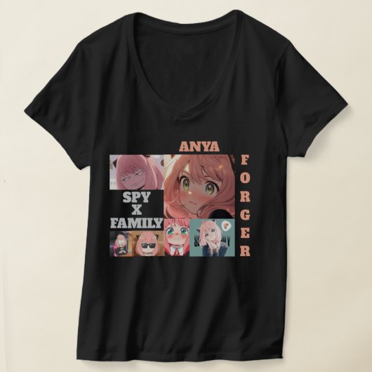 Kawaii Anime Girl T-shirt (Laagn)
