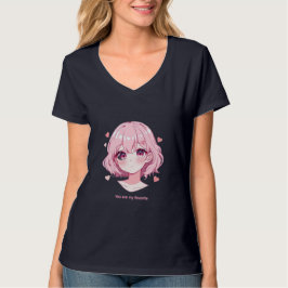 Kawaii Anime Girl Valentine Sweatshirt
