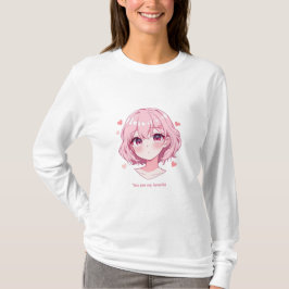 Kawaii Anime Girl Valentine Sweatshirt