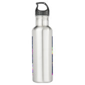 Kawaii Anime Girl Water Fles (Achterkant)