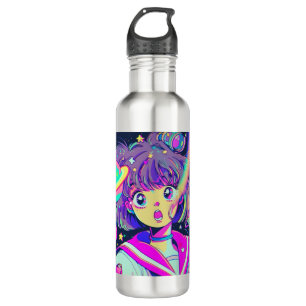 Kawaii Anime Girl Water Fles