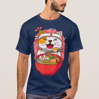 Kawaii Anime Japanse katramen T-shirt