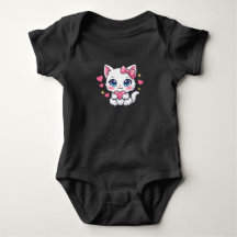 Kawaii Anime Kat met Hartje