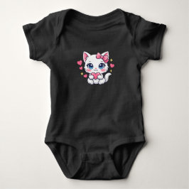 Kawaii Anime Kat met Hartje Romper