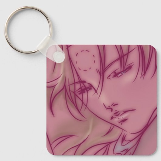 Kawaii Anime Keychain (Voorkant)