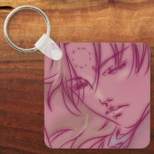 Kawaii Anime Keychain (Voorkant)