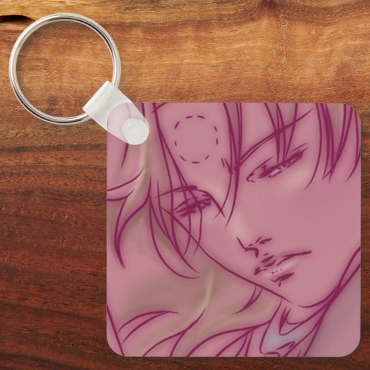 Kawaii Anime Keychain (Voorkant)