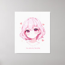 Kawaii Anime Meisje Valentijns Sweatshirt
