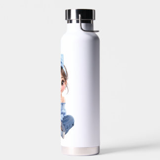 Kawaii Anime Meisje Waterfles