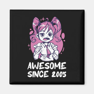 Kawaii Anime Merch the Birthday Girl Years Old Bor Magneet
