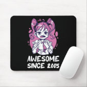 Kawaii Anime Merch the Birthday Girl Years Old Bor Muismat (Met muis)