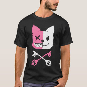 Kawaii Anime Neko Meisje Yandere Menhera Chan Past T-shirt