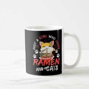 Kawaii Anime Ramen klaagt Japanse voedselmeisjes A Koffiemok