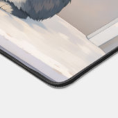 Kawaii Anime Two Bunnies Desk Mat (Hoek)