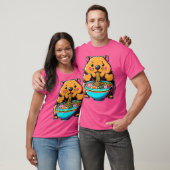Kawaii Anime Wombat Ramen T-shirt (Unisex)