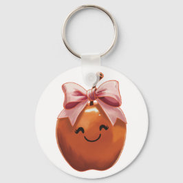 Kawaii apple gift sleutelhanger