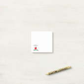 Kawaii Apple Leraar Waardering Bedankt Yo Post-it® Notes (Op bureau)