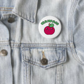 Kawaii Apple Ronde Button 5,7 Cm (In situ)