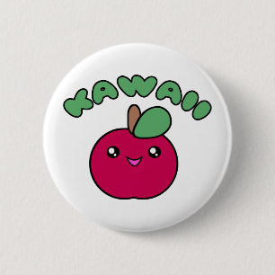 Kawaii Apple Ronde Button 5,7 Cm