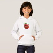 Kawaii Apple Sweatshirt with Cute Hood (Voorkant volledig)