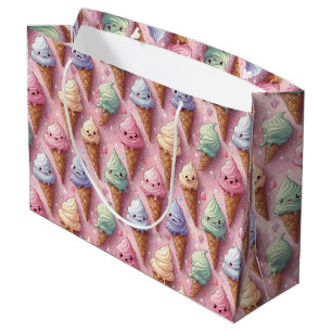 Kawaii Art Ice Cream Cones Groot Cadeauzakje
