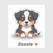 Kawaii Aussie Shepherd Puppy – Slaaphouding Sticker (Vel)
