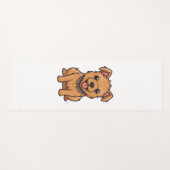 Kawaii Australische Terrier Puppy Yogamat (Voorkant (horizontaal))