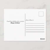 Kawaii Avocado Avo Great Birthday Cute Pun Briefkaart (Achterkant)