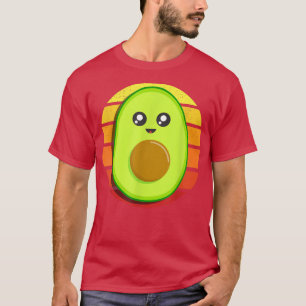 Kawaii avocado grappig voor vrouwen mama Mamacado T-shirt