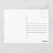 Kawaii Avocado Hartelijk dank aan uw minimalistisc Briefkaart (Achterkant)