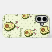 Kawaii Avocado Telefoonhoesje – CuteiPhone / iPad  Case-Mate iPhone Case (Achterkant (horizontaal))