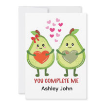 Kawaii Avocadopaar Je Bent Mijn Alles