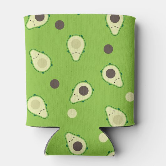 Kawaii Avocados Blikjeskoeler (Achterkant)