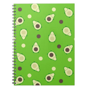 Kawaii Avocados Notitieboek