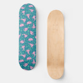 Kawaii Axolotl in Ocean Skateboard (Voorkant)
