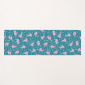 Kawaii Axolotl in Ocean Yoga Mat (Voorkant (horizontaal))