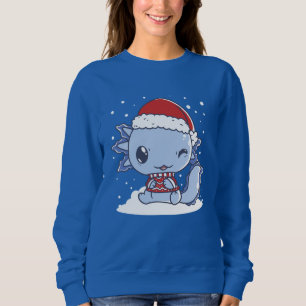 Kawaii Axolotl Kerstmis Trui