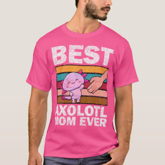 Kawaii Axolotl Mom Schattige Vrouwen Kawaii Salama T-shirt