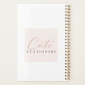Kawaii Axolotl Planner (Achterkant)