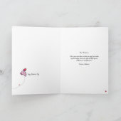 Kawaii Axolotl Pun Valentijnsdag Kaart (Binnen)