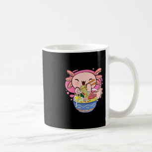 Kawaii Axolotl Ramen Japanese Anime Noodle Kindere Koffiemok