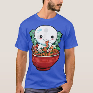 Kawaii Axolotl Ramen Japans Anime Lover Gift T-shi T-shirt